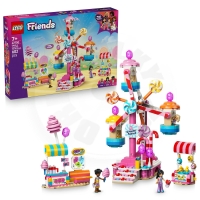 LEGO® Friends 42700 Kolotoč se sladkostmi a cupcaky