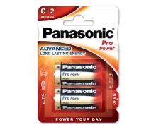 PANASONIC Alkalické baterie Pro Power C 1,5V (Blistr 2ks)