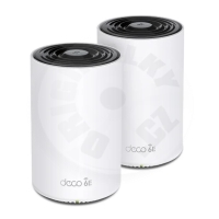 TP-Link Deco XE75 (2-pack) Tři pásma (2,4 GHz / 5 GHz / 6 GHz) Wi-Fi 6E (802.11ax) vnitřní