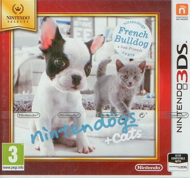 Nintendogs + Cats - French Bulldog & new Friends (3DS) (18787)
