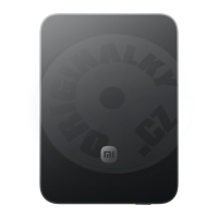 XIAOMI extra tenká magnetická power banka 5000mAh - černá