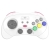 Retro-Bit SEGA Saturn PRO Controller White Retro-Bit SEGA Saturn PRO Controller White