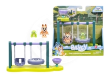 BLUEY Sada 2 figurek na hřišti - Bluey a želva