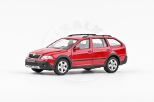 ABREX - Škoda Octavia II Combi Scout (2007) 1:43 - Červená Corrida