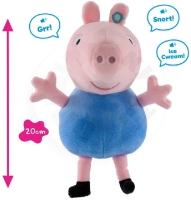 Peppa Pig - Plyšová interaktivná hračka Tomášek