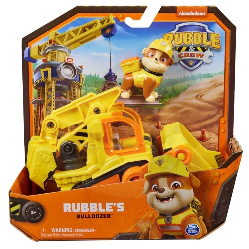 Spin Master - Tlapková Patrola RUBBLE CREW Základní vozidlo - Rubble - 15cm