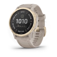 Garmin Fenix 6S Pro Solar zlatá s pískově béžovým páskem - sleva viz popisek Garmin Fenix 6S Pro Solar zlatá s pískově béžovým páskem - sleva viz popisek