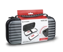 Pouzdro Bigben pro Nintendo Switch z polykarbonátu, stříbrné