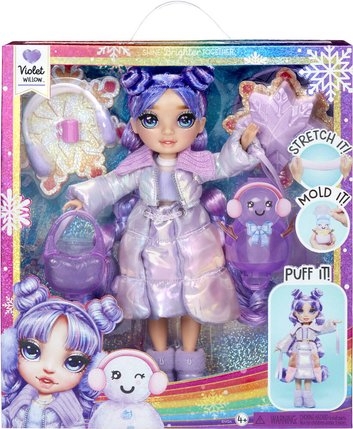 Rainbow High Zimní fashion panenka - Violet (Purple)