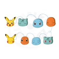 Světelný řetěz - Pokémon 160cm