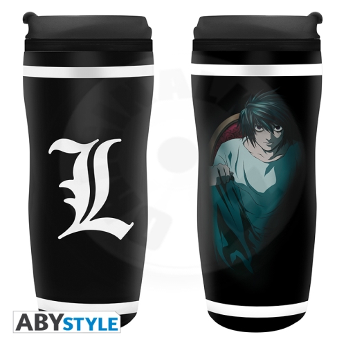 DEATH NOTE - Travel mug "L"_(1)