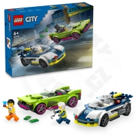 LEGO® City 60415 Honička policejního auta a sporťáku