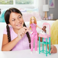 Barbie Herní set povolání - Pediatrička blondýnka (5)