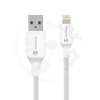 Tactical Stitch Thread Cable USB-A/Lightning 2m White