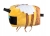 Plyšák - Minecraft Bee 30 cm