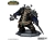 World of Warcraft Akční Figurka Pandaren/Tulák - 15 cm - černý