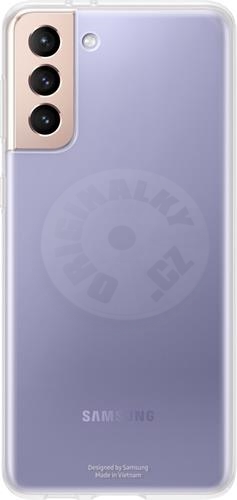 Samsung Silikonový zadní kryt - S21+ - průhledná