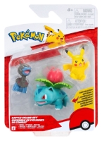 Pokémon Battle Figure 3-Pack Sableye, Bulbasaur, Pikachu Pokémon Battle Figure 3-Pack Sableye, Bulbasaur, Pikachu