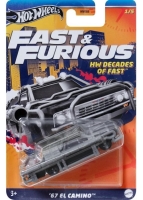 Mattel Hot Wheels Fast & Furious: HW Decades of
Fast - '67 El Camino Vehicle Mattel Hot Wheels Fast & Furious: HW Decades of
Fast - '67 El Camino Vehicle