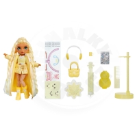 Rainbow High Zimní fashion panenka - Sunny (Yellow) (2)