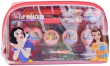 Lip Smacker Disney Princess: Sada kosmetiky v kosmetické taštičce Lip Smacker Disney Princess: Sada kosmetiky v kosmetické taštičce