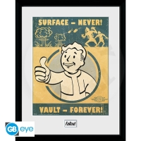 FALLOUT - Framed print "Vault Forever" (30x40) FALLOUT - Framed print "Vault Forever" (30x40)
