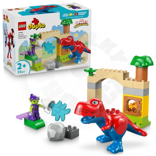 LEGO® DUPLO® 10463 Dinosaurus Spidey-Rex vs. Zelený goblin_(1)