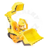 Spin Master - Tlapková Patrola RUBBLE CREW Základní vozidlo - Rubble - 15cm (1)
