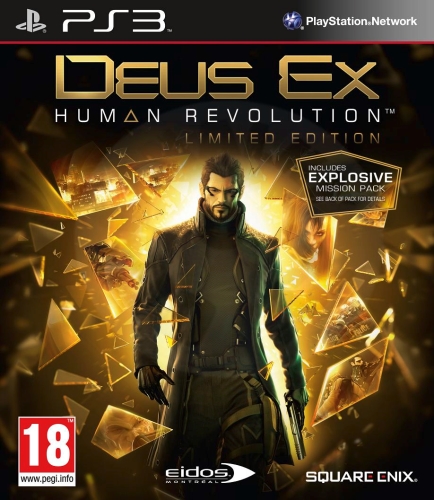 Deus Ex: Human Revolution Limited Edition (PS3) použité (22435)