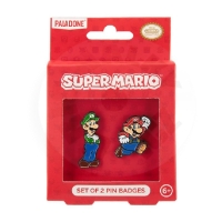 Set odznáčků - Mario & Luigi Set odznáčků - Mario & Luigi