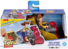 Fisher-Price Imaginext Toy Story - odpalovací sada (autíčko s figurkou) Woody